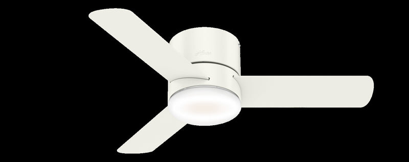 Ventilateur de plafond Minimus avec luminaire - Blanc