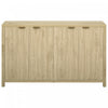 Ted Buffet Cannele 55\" Avec Rangement Et Etageres Reglables - Naturel