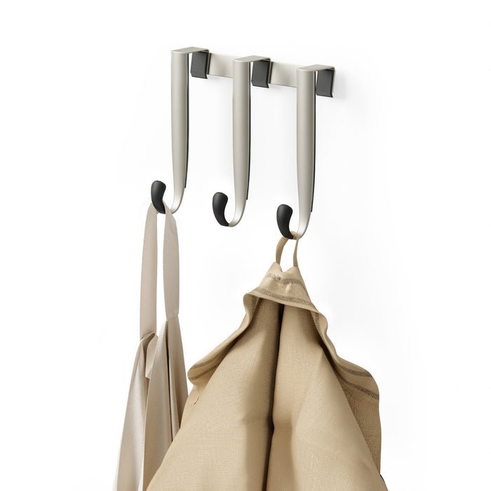 Crochets pour porte Schnook de Umbra - nickel