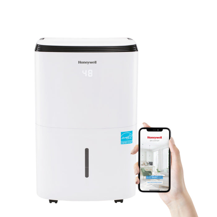 Deshumidificateur portable intelligent Honeywell - 32 pintes - Blanc