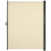 Outsunny Ecran De Confidentialite Pliant Pour Auvent Lateral 118\"x79\" Creme