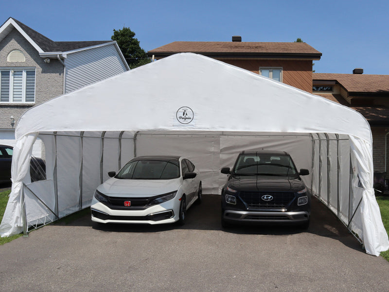 Gazebo Penguin abri double deluxe 20 pi. x 20 pi.