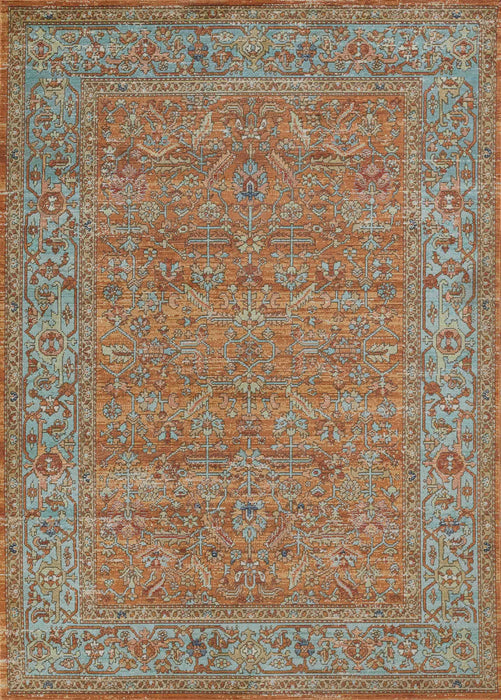 Tapis Traditionnel Hailey 9'3\" x 11'10\" en Orange
