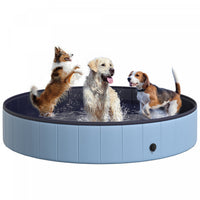 Pawhut Piscine Pliante Pour Chien Piscine Pour Animaux De Compagnie Baignoire Pour Chiot Fournitures