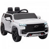 Aosom Chevrolet Voiture Electrique Sous Licence 12 V Pour Enfants Avec Telecommande, Klaxon, Cadeau Pour Les 3-6 Ans Pour Garcons Et Filles Avec Lecteur De Musique, Blanc