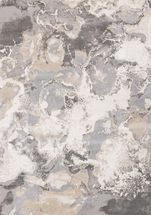 Carpette London à motif d’océan ondulé - 5 pi 3 po x 7 pi 7 po