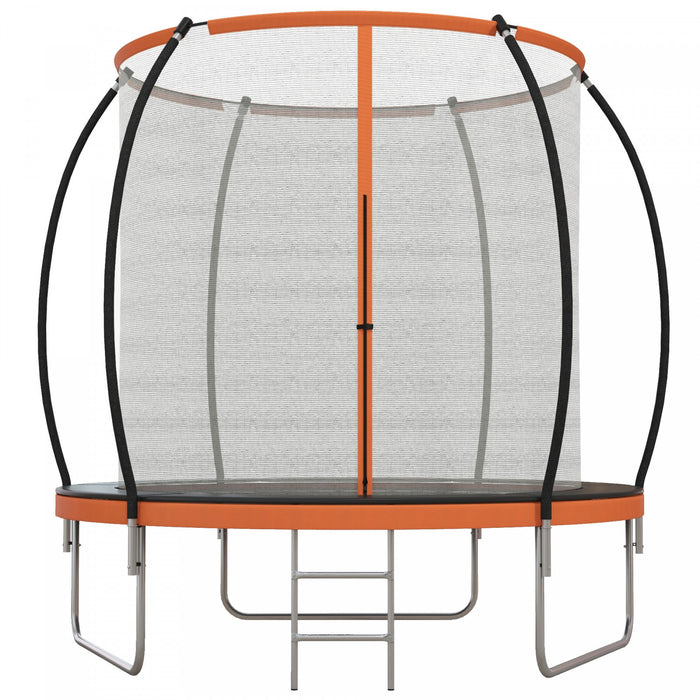 Soozier Trampoline d'exterieur de 10 pieds avec filet d'enceinte et echelle
