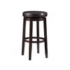 Tabouret bar Maya en similicuir - brun
