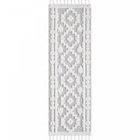 Carpette à poil long Quinto Rhombus - 2 pi 7 po x 8 pi