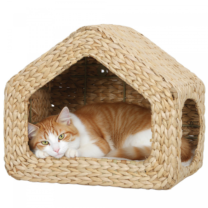 Cat Wall Shelf with Washable Cushion for Indoor Kittens
