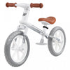 Honeyjoy 12\" Equilibre Velo 2 Roues Velo Pour Enfants Avec Siege Reglable Blanc