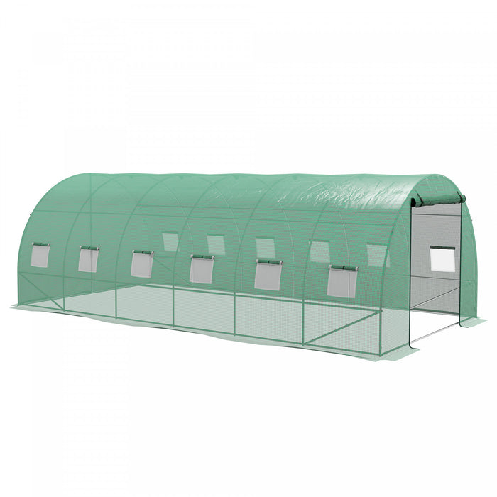Outsunny Serre Tunnel 20' X 10' Avec Systeme D'arrosage