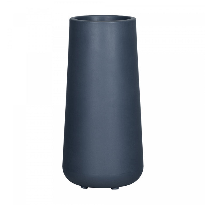 Cache-pot haut Dalya pour l'extérieur - bleu