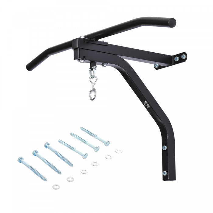 Soozier Support mural lourd pour sac de frappe avec chaine et pivot acier