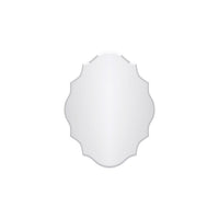 Chisel Miroir Orne Sans Cadre de 22 Pouces Chrome