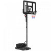 Soozier Panier De Basket-ball Portable De 7,7 A 10', Panneau Arriere De 43\"