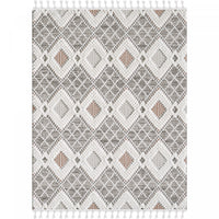 Carpette à poil long Quinto Westerner - 5 pi 7 po x 7 pi 3 po