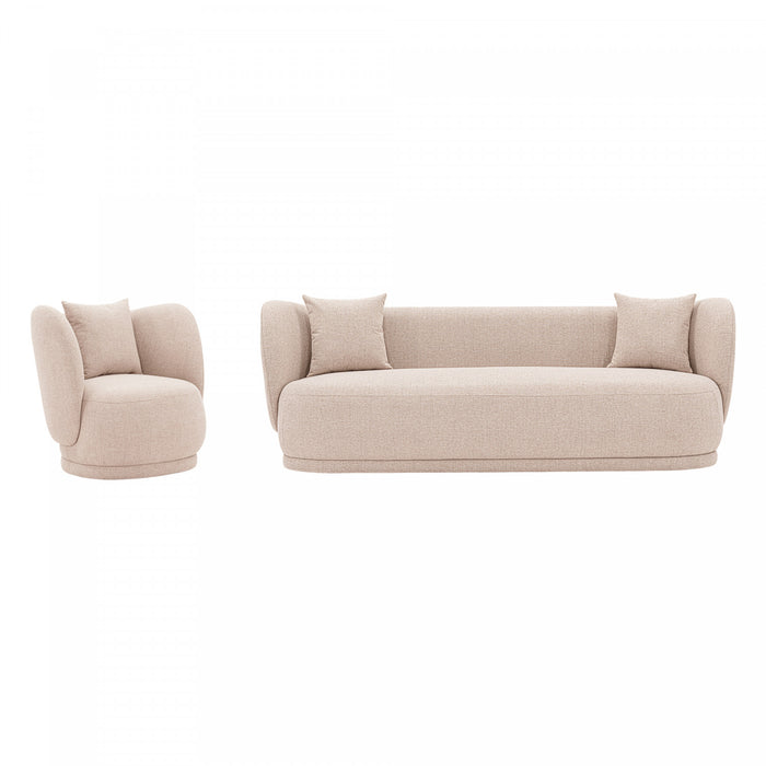 Ensemble de canape moderne Siri 2 pieces en couleur ble