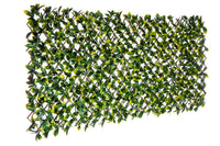 Treillis de saule extensible avec feuilles de laurier - 40 po x 80 po