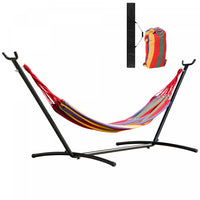 Outsunny Hamac De Jardin Avec Support Et Sac Transport