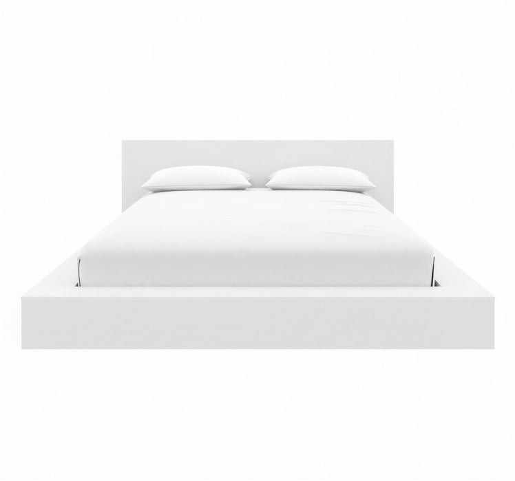 Kanso Lit a Plateforme Basse avec Tete de Lit