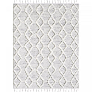 Carpette à poil long Quinto Nexus - 6 pi 3 po x 9 pi