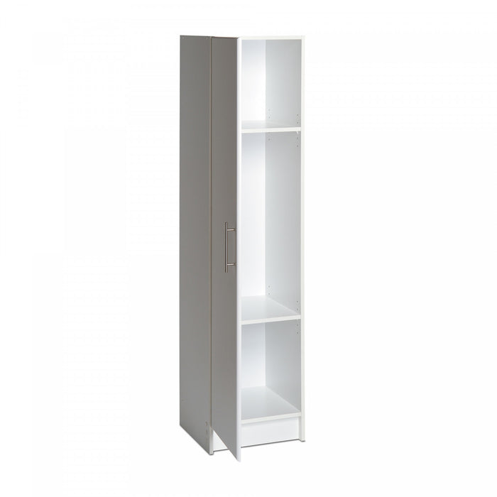 Armoire étroite Elite de 16 po - blanche