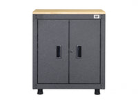Armoire de rangement de garage CAT® prete a assembler, 28 po, a 2 portes