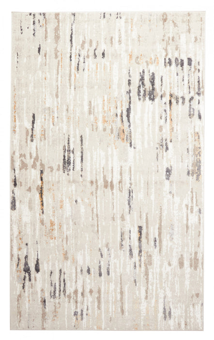 Tapis Contemporain/Moderne Juniper 8'0\" x 10'0\" en Taupe