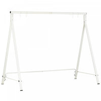 Outsunny Support De Balancoire, Capacite De Poids De 528 Lb, Blanc