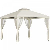Outsunny 9.7' X 9.7' Abri De Jardin Pavillon Exterieur Double Toit Evenement De Jardin
Cour De Tente