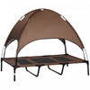 Pawhut Sureleve Pour Animal De Compagnie Lit Pour Chien Portable Exterieur Et Interieur Tente Auvent Abri Cafe Instantane