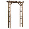 Outsunny Arbre De Jardin En Bois 85\", Treillis D'arche De Jardin