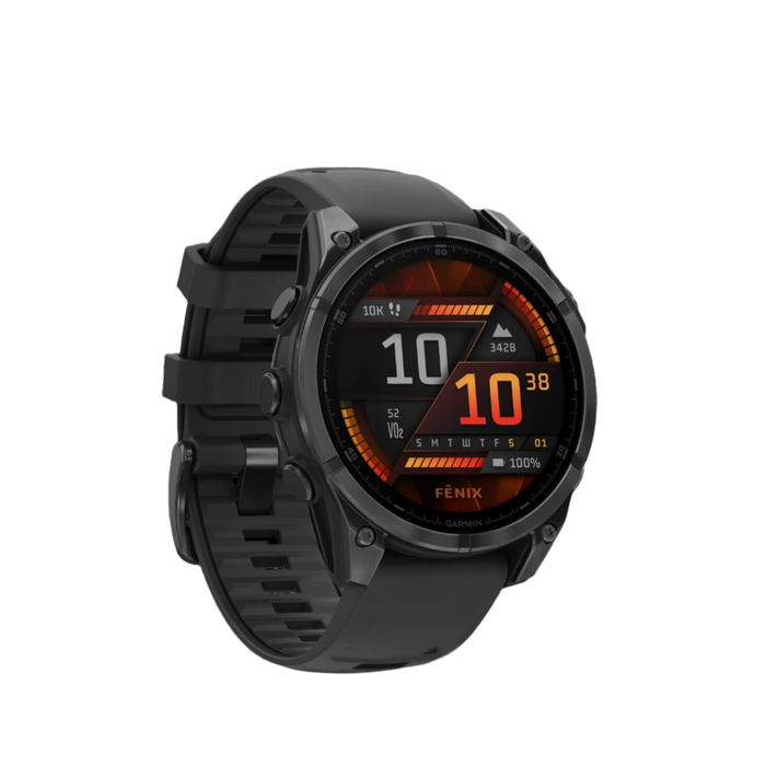  Slate Gray With Black Silicone Band