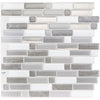 Dosseret Smart Tiles peler et coller 10 x 10, 4 feuilles - Crescendo Agati