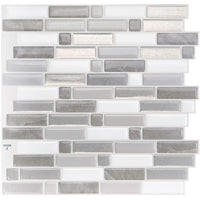 Dosseret Smart Tiles peler et coller 10 x 10, 4 feuilles - Crescendo Agati