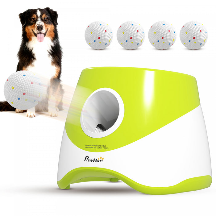 Lanceur de Balles Automatique pour Chiens avec 5 Balles ETPU