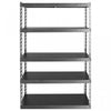 Étagère EZ Connect de 48 po de largeur à 5 tablettes de 18 po de profondeur de Gladiator - granite martelé