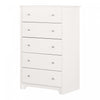 Vito Commode 5 Tiroirs - Blanc Solide