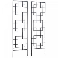 Outsunny Lot De 2 Treillis De Jardin 72