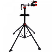 Homcom Support De Travail De Reparation De Velo Bras Telescopique Reglable 190,1 Cm Rack Plateau A O