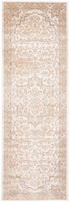 Carpette longue Stassie ivoire - 2 pi 8 po x 8 pi 2 po  