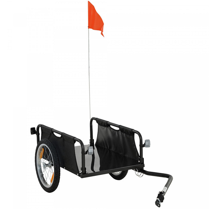 Remorque Cargo Velo Soozier, Chariot pour Velo avec Pneus de 16 pouces a Degagement Rapide