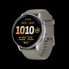 Montre intelligente Garmin Venu 4 45 mm gris argente a longue duree de vie de la batterie - Vetement de recuperation, statut de sante beta, cadran de montre vocal, changement de couleur, vision nocturne