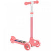 Qaba Trottinette Pour Enfants De 2 A 6 Ans, Avec Eclairage Led, Rose