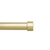  Tringle à rideaux extensible Cappa de Umbra dorée de 1 po - 66 po à 120 po