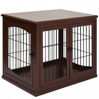 Pawhut Cage A Chien Decorative De 26