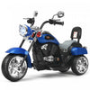 6v Enfants Rouler Sur Moto Helicoptere 3 Roues Trike Avec Phare Bleu