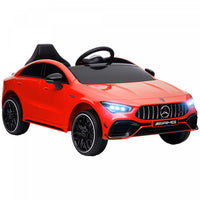Qaba Mercedes-amg Cla 45 Voiture Electrique 12 V Sous Licence Pour Enfants Alimentee Par Batterie Av