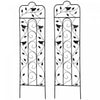 Outsunny Treillis De Jardin Pour Plantes Grimpantes, Lot De 2, 59\" De Haut